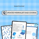 let’s plan 2025 – digital monthly planner & journal | 8.5 x 11 in | 254 pages | printable & pdf download