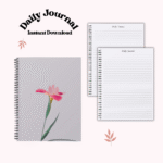 digital lined journal | 200 pages